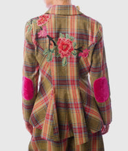 Load image into Gallery viewer, Plaid Statement Blazer