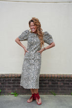 Load image into Gallery viewer, Brinkley Denim Leopard Dress