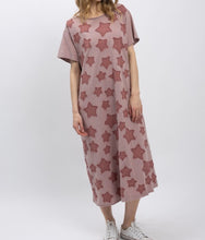 Load image into Gallery viewer, Star Patch T-Shirt Dress