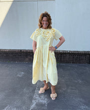 Load image into Gallery viewer, Gingham Cotton Dress