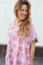 Load image into Gallery viewer, Star Patch T-Shirt Dress