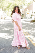 Load image into Gallery viewer, Emma Pink Stripe Dress