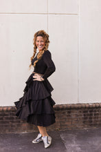Load image into Gallery viewer, Silky Pleated Ruffle Dress