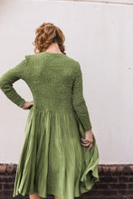 Load image into Gallery viewer, Silky Pleated Ruched Dress