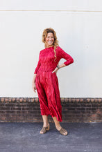 Load image into Gallery viewer, Corinne Silky Pleated Dress
