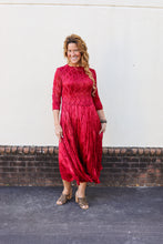 Load image into Gallery viewer, Corinne Silky Pleated Dress