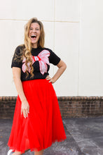 Load image into Gallery viewer, Black Bow Sweater