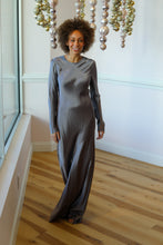 Load image into Gallery viewer, Celeste Silver Maxi Dress