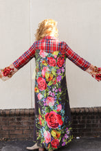 Load image into Gallery viewer, Anna Red Plaid Duster Dress