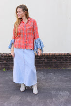 Load image into Gallery viewer, Eros Washed Plaid Shirt