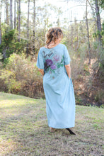 Load image into Gallery viewer, Butterfly Patchwork Tee Dress