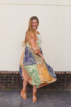 Load image into Gallery viewer, Meadow Oaks Patchwork Dress