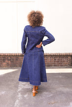 Load image into Gallery viewer, Denim Jacket Skirt Set