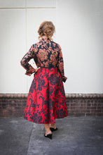 Load image into Gallery viewer, Rosalie Navy Coat Dress
