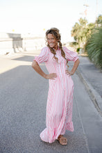 Load image into Gallery viewer, Emma Pink Stripe Dress