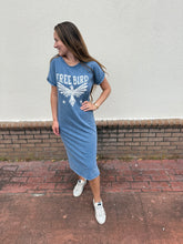Load image into Gallery viewer, Free Bird Tee Dress