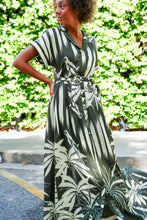 Load image into Gallery viewer, Bali Palm Maxi Dress