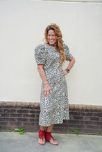 Load image into Gallery viewer, Brinkley Denim Leopard Dress
