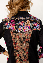 Load image into Gallery viewer, Meadow Black Duster Dress