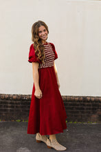 Load image into Gallery viewer, Scarlett Crochet Vest Dress