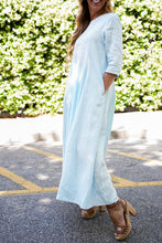 Load image into Gallery viewer, Sharon Linen Maxi Dress