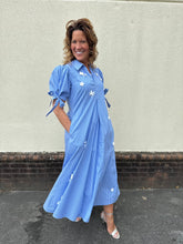 Load image into Gallery viewer, Haven Blue Striped Dress