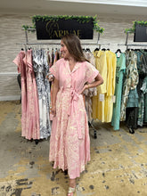 Load image into Gallery viewer, Bali Palm Maxi Dress