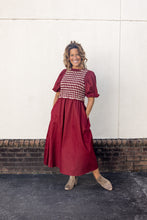 Load image into Gallery viewer, Scarlett Crochet Vest Dress