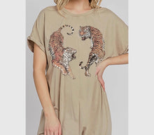 Load image into Gallery viewer, Two Tiger Tee Dress
