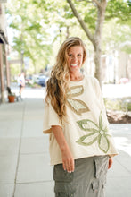 Load image into Gallery viewer, Flower Patchwork Top