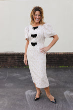 Load image into Gallery viewer, Arielle Jacquard Bow Dress