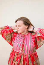 Load image into Gallery viewer, Tiger Stripe Boho Dress