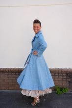 Load image into Gallery viewer, Anastasia Blue Jacket Coat