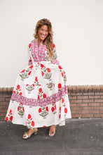 Load image into Gallery viewer, Berry Rose Cotton Dress
