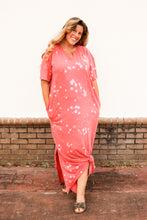 Load image into Gallery viewer, Dusk Distressed Tee Dress