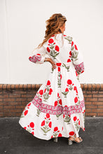 Load image into Gallery viewer, Berry Rose Cotton Dress