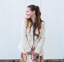 Load image into Gallery viewer, Golden Tweed Blazer