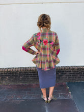 Load image into Gallery viewer, Plaid Statement Blazer
