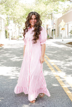 Load image into Gallery viewer, Emma Pink Stripe Dress