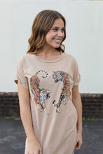 Load image into Gallery viewer, Two Tiger Tee Dress