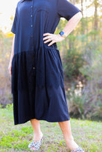 Load image into Gallery viewer, Black Lace Layer Dress