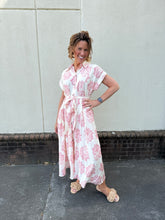 Load image into Gallery viewer, Damask Pink Dress