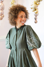 Load image into Gallery viewer, Magnolia Green Dress
