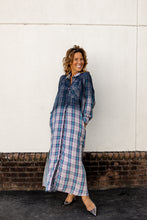 Load image into Gallery viewer, Kaitlin Plaid Duster Dress