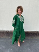 Load image into Gallery viewer, Aerin Green Midi Dress