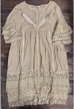 Load image into Gallery viewer, Candlelight Lace Duster Dress