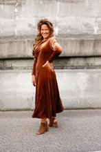 Load image into Gallery viewer, Ciara Velvet Dress