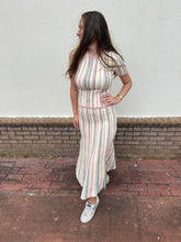 Load image into Gallery viewer, Candy Stripe Knit Set