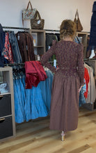 Load image into Gallery viewer, Cara Smocked Gingham Dress