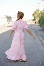 Load image into Gallery viewer, Emma Pink Stripe Dress